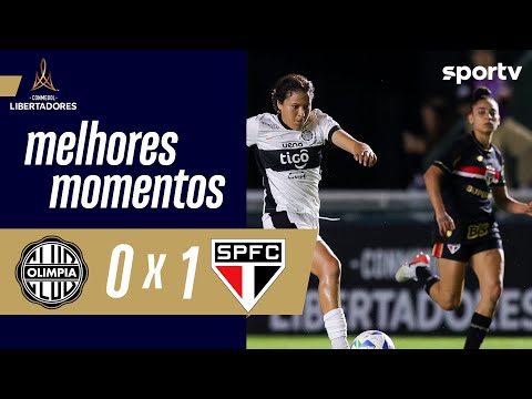 Gols e lances de Olímpia x São Paulo
