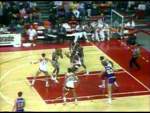 December 19, 1987 Jazz@Hawks (Dominique Wilkins 46 points, Karl Malone 31p 17rb)