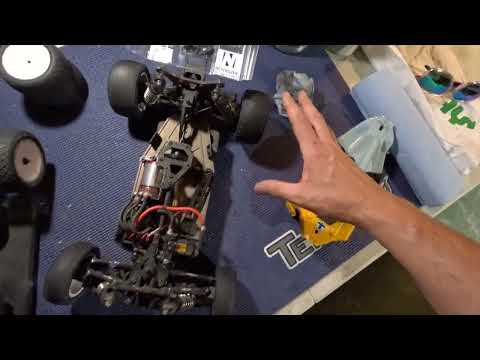 TIRE BLOWOUT! 4WD Buggy A-MAIN with TEKNO RC EB410.2 - Netcruzer RC