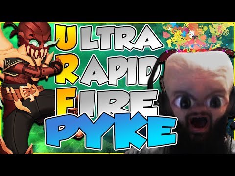Pyke In URF Is STUPIDLY BROKEN!!! - League of Legends