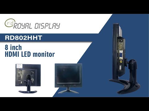 8 INCH HDMI LED MONITOR RD802H/HT