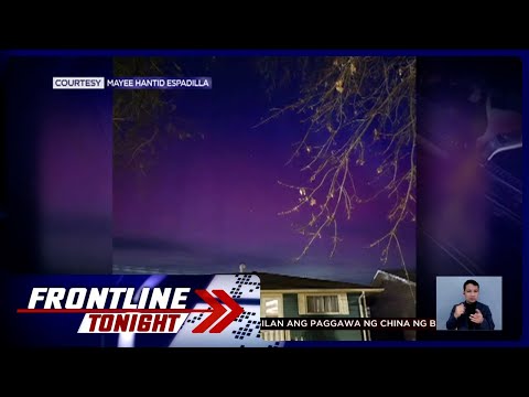 Aurora borealis o northern lights, nasilayan ng mga Pinoy abroad Frontline Tonight