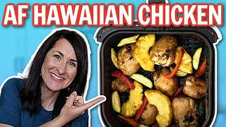 Quick & Easy AIR FRYER Hawaiian Chicken and Rice