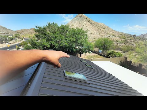 Inside a Custom Standing Seam Roof | EJ's Walkthrough