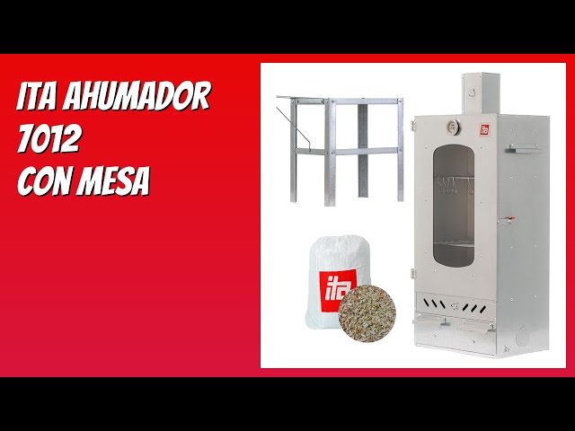 Vídeo relacionado con ITA Ahumador Eléctrico 7000 - Set de Ahumado con Calefacción, Mesa, Generador de Humo - Armario Ahumador con Ventana & Termómetro - Acero Aleado - Calidad UE, Directo del Fabricante