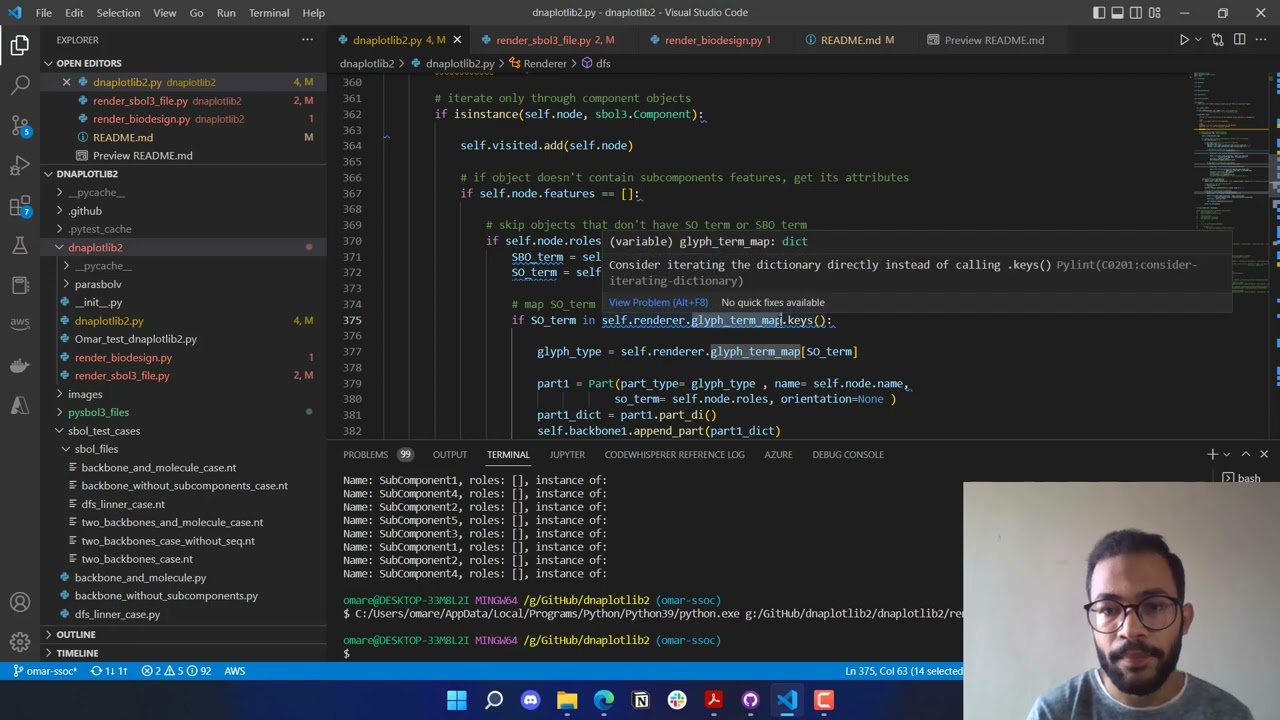 SBOL3 Support for DNAplotlib Project - SBOL Industrial 2022 Summer Internship