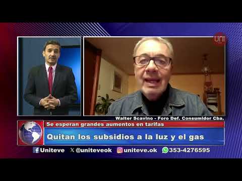 Quitan los subsidios a la luz y el gas