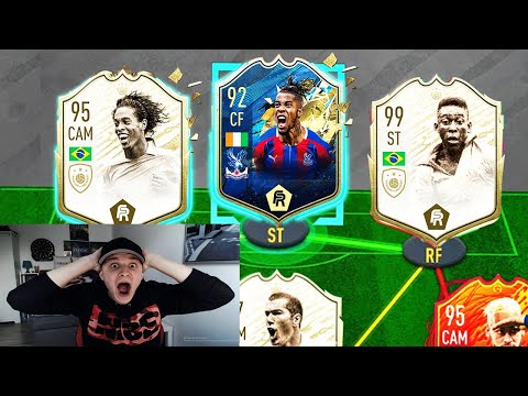 3 ultra geile ICONS in Team of the Season 194 Rated Fut Draft Challenge! - Fifa 20 Ultimate Team