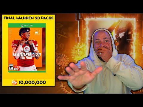 The FINAL Pack Opening Ever On Madden 20!