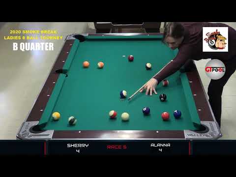 2020 Smoke Break Billiard Ladies 8 Ball Tournament --- ELITE 8 Part 5