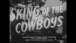 1943 KING OF THE COWBOYS - Roy Rogers, Smiley Burnette - Uncut version