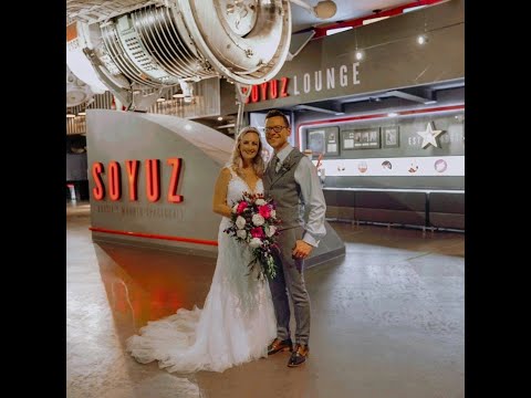 Space themed wedding - National Space Centre