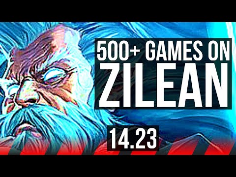 ZILEAN vs MAOKAI (TOP) | 500+ games | KR Master | 14.23