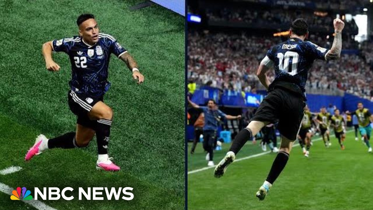 Video: NBC News covers Argentina's 2-1 comeback win over England in 2026 World Cup semifinal