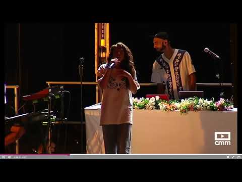 Queralt Lahoz en Estival Cuenca 22. Escenario Solán de Cabras del Parador de Cuenca. 4-7-22