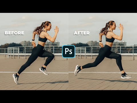 Move Body Parts In Photoshop | Puppet Warp | Photo Editing | Photoshop Tutorial