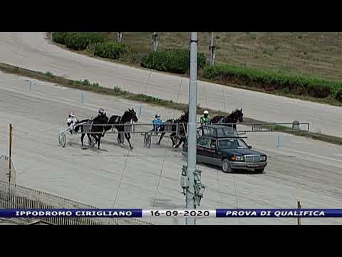 Aversa trotto 16 Settembre 2020 - Prova di qualifica