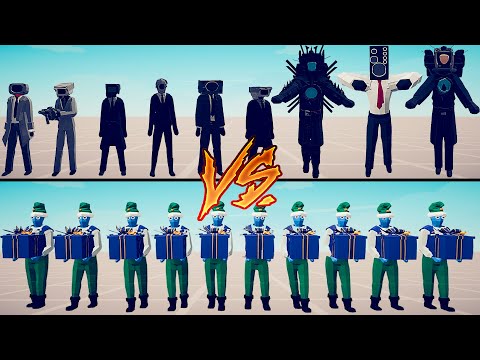 CAMERAMAN vs ELF TEAM - Totally Accurate Battle Simulator