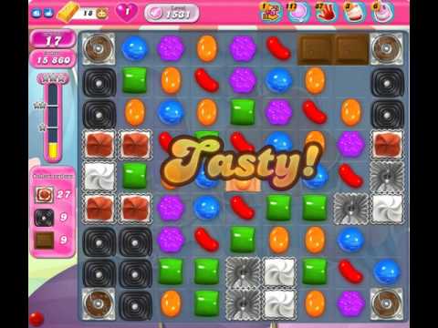 Candy Crush Saga Level 1531 (No booster, 3 Stars)