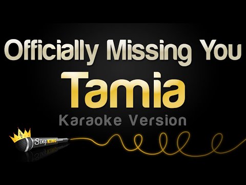Tamia - Officially Missing You (Karaoke Version)