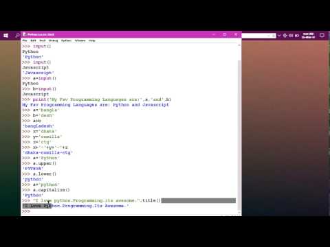 Python Tutorial 06 Bangla String Manipulationpart 3