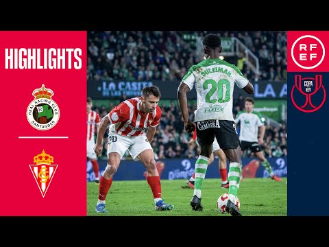 Resumen | Copa del Rey | Racing Club de Santander 1-0 Real Sporting de Gijón | Segunda eliminatoria