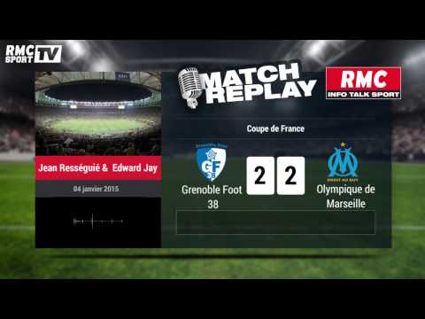 GF38-OM (3-3) : le Goal Replay avec le son de RMC Sport