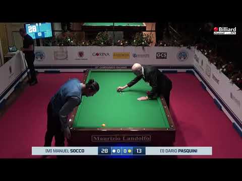 Pasquini Dario VS Socco Manuel   21° Campionato Italiano Sanremo