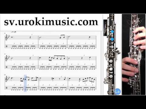Lär Dig Spela Oboe Schubert - Ave Maria Tabs Nybörjare Del 2 um-b492