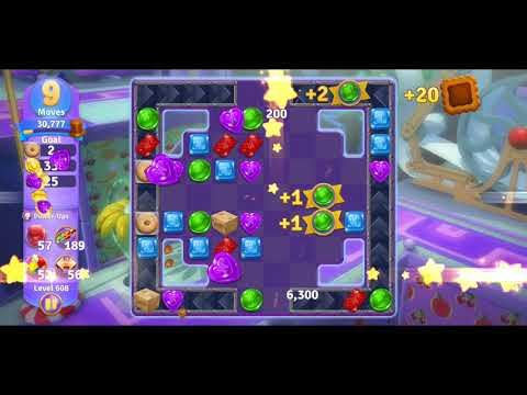 Willy Wonka's World of Candy Level 608 Complete - No Hacks (Android/IOS)