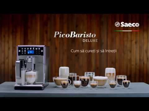 Cum se curăță și se întreține aparatul Saeco Picobaristo Deluxe?