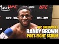 UFC Greenville: Randy Brown Opens Up About Losing Grandmother Just Five Days Before Fight