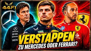 🚨VERSTAPPEN KÖNNTE RED BULL VERLASSEN! MERCEDES UND FERRARI SIND OPTIONEN | FORMEL 1