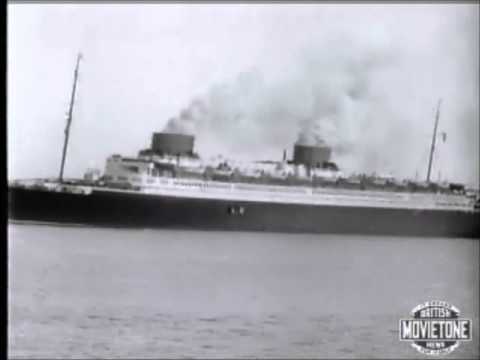 Europa and Bremen in the Solent - Original footage