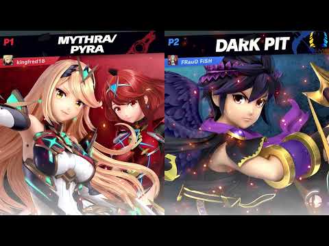 NBH Smash Online Bi-Weekly 7 Losers Semifinals - Fraudfish (Dark Pit) vs Kingfred (Pyra & Mythra)