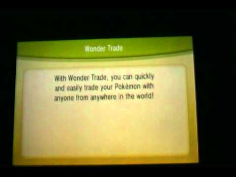 Pokemon Y Random Wonder trading part 1