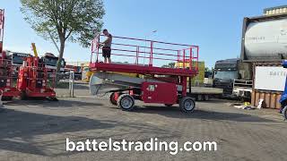 MEC 3084ES, 4x4 Roughterrain Scissorlift, 11m Workingheight articulated boom lift | Image 4 - Machineryline