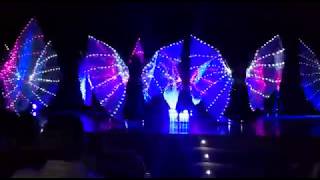 Requiem nayyirah &quot; 10 alas  Isis con led&#39;