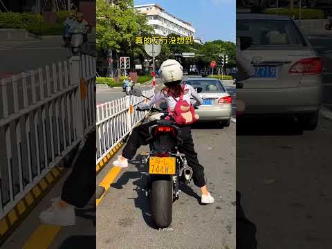 Short height girl bike problem!😂 #shortsvideo