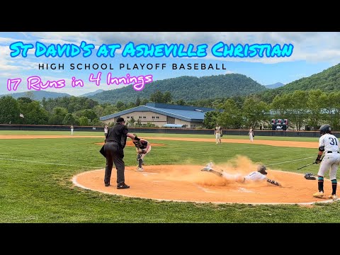 ACA vs St David’s - High School Playoffs - NCISAA Baseball #baseball 5/11/23