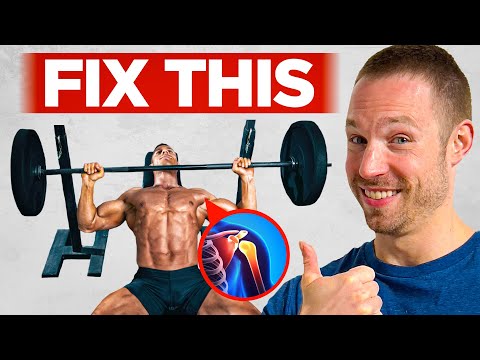 5 Tips To Fix Shoulder Pain (BENCH PRESS)