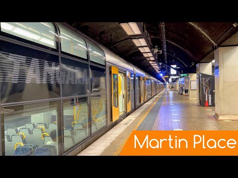 Sydney Trains Vlog 1879: Martin Place Trainspotting