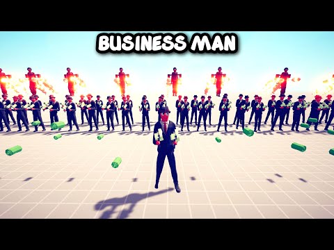 BUSINESS MAN Vs EVERY UNITS - TABS - Totally Accurate Battle Simulator