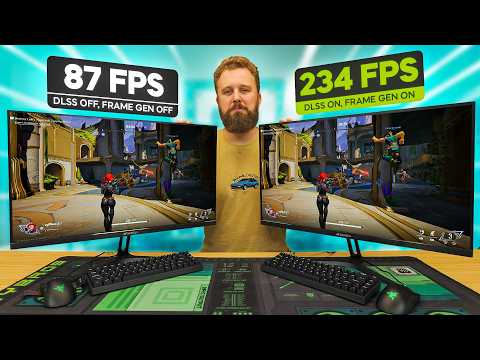 Can PC Gamers Tell REAL vs. FAKE Frames - BLIND TEST