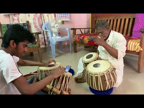 Tabla Master Thulasi Dasan teaching a lesson to Lydian Nadhaswaram🙏❤️🎼😇