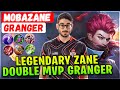 Legendary Zane Double MVP Granger [ BTK MobaZane Granger ] Mobile Legends Gameplay Emblem And Build