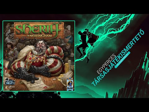 Egyperces társasjátékismertető | #75. Nottingham bírája - Game-Obscura