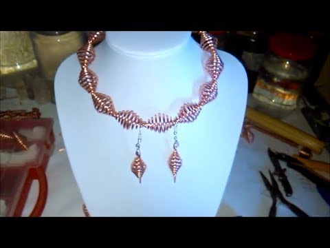 Making NEW Design Health Pen With Quadruple Copper Cone Spheres, Health Ring, Earrings, Necklace Video