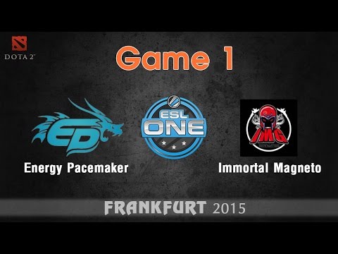 Energy Pacemaker vs Immortal Magneto game 1 - Dota 2 ESL One 2015