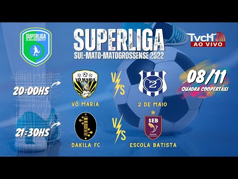 Superliga Sul-Mato-Grossense - Quartas de final da Conferência Central - 08/11/2022 -  TVCH AO VIVO